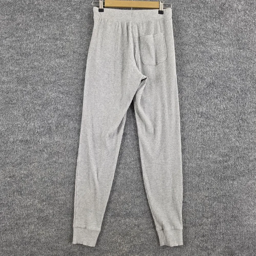 Alo Yoga Tracksuit Women Small Muse Ribbed Hoodie Jogger Gray Sweatpants Lounge